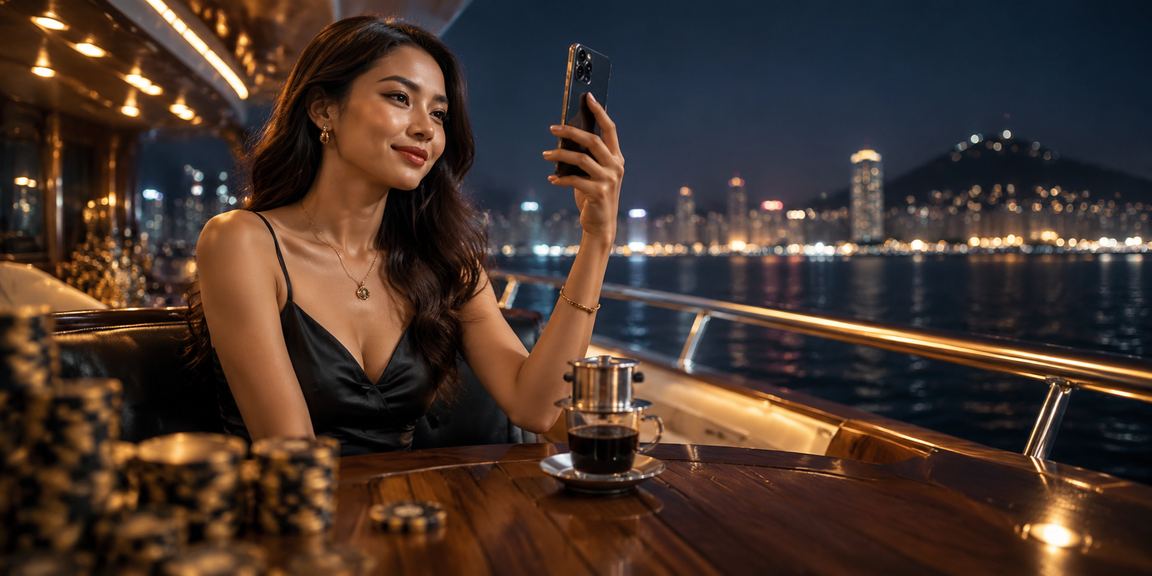 Người dùng tại Vũng Tàu xem phân tích kèo và kiểm tra bonus VIP trên di động